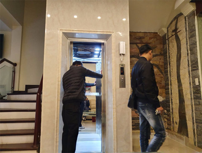 Sửa thang máy gia đình tại Hưng Yên