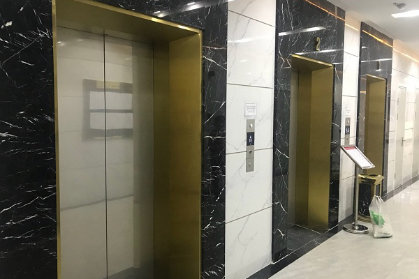 Thi công hệ thống thang máy cho công ty OOO Thái Bình