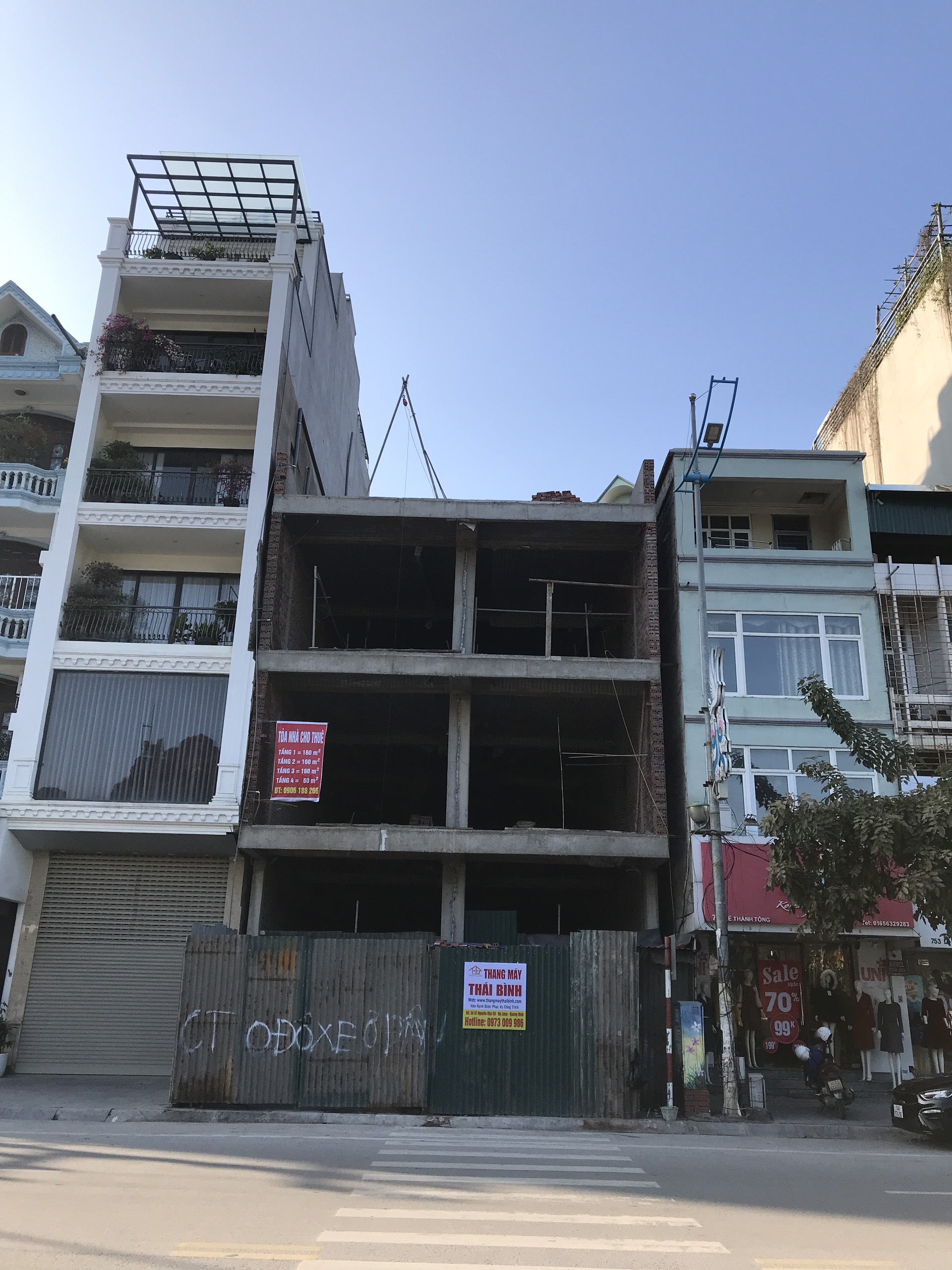 Tư vấn xây dựng hố thang máy ctr cô Lan - Lê Thánh Tông, TP Hạ Long, Quảng Ninh