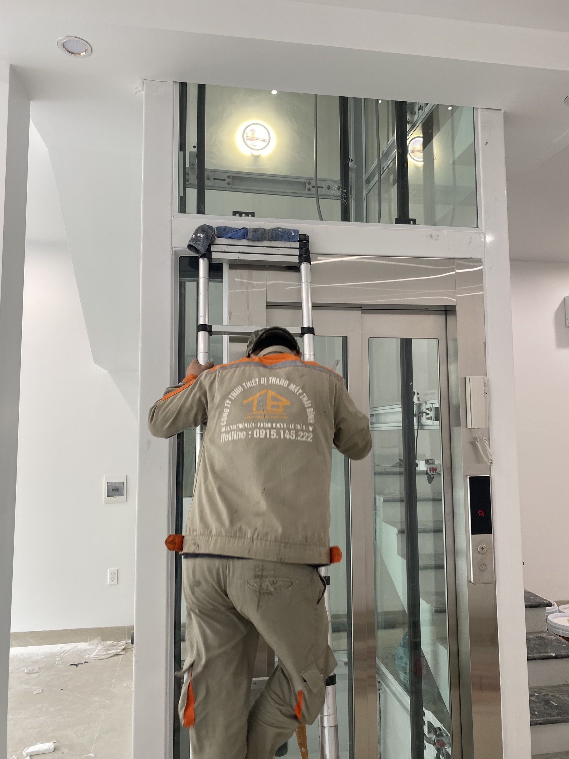Lắp đặt thang máy nhanh giá rẻ Hải Phòng